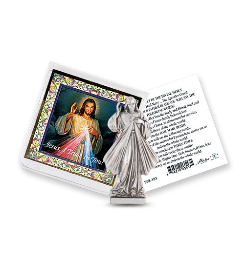 DIVINE MERCY POCKET STATUE