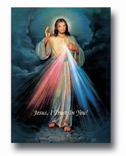 DIVINE MERCY POSTER 19X27 - Divine Mercy Gift Shop