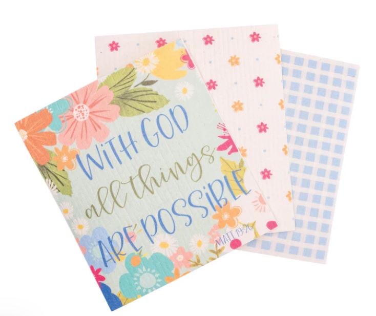 ECO DISHCLOTH ALL THINGS POSSIBLE