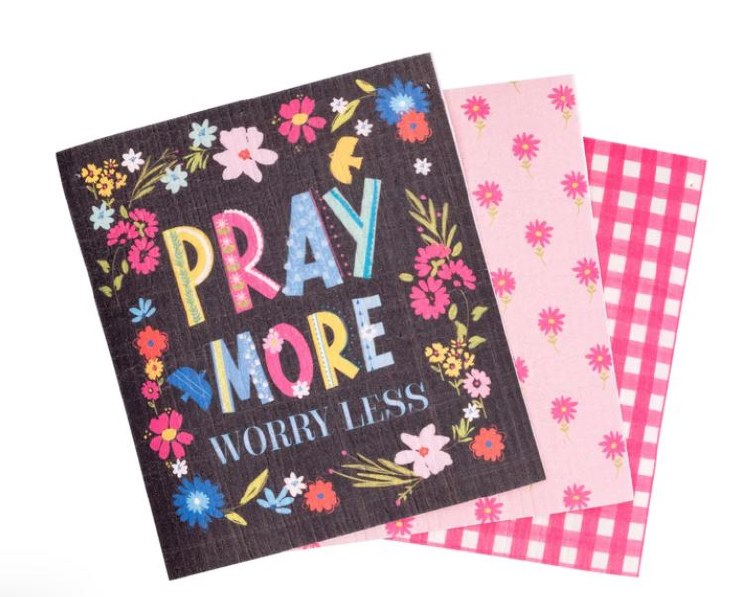 ECO-DISHCLOTH PRAY MORE