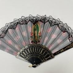 OUR LADY OF GUADALUPE HAND FAN
