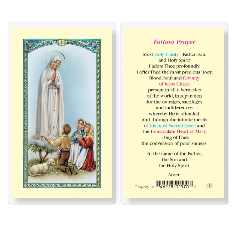 FATIMA PRAYER