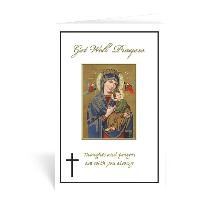 GET WELL PRAYERS CARD