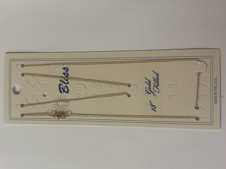 GOLD FILLED 18'' CHAIN