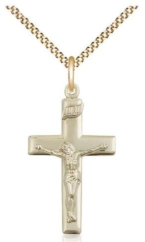 GF CRUCIFIX POLISHED SGP 18" C