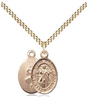 GF DIVINE MERCY OVL MEDAL
