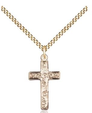 GF ENGRAVED CROSS SMALL