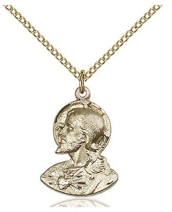 GF HEAD OF CHRIST HVY CURB 24"