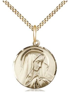 GF SORROWFUL MOTHER MEDAL