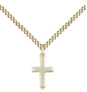 GF TINY CROSS POLISHED 18" CHA