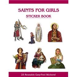 SAINTS FOR GIRLS STICKER BOOK