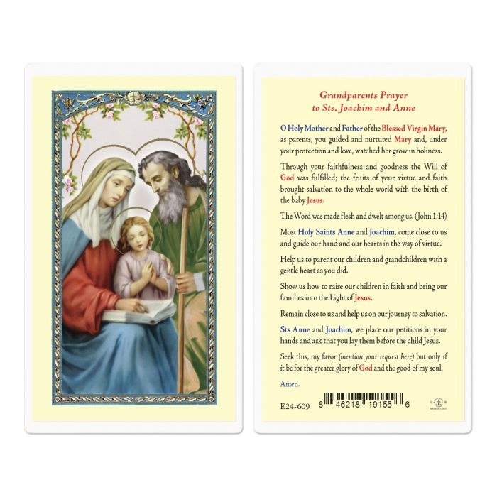 GRANDPARENTS HOLY CARD