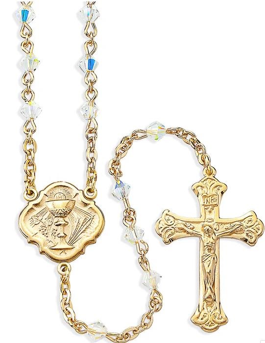 GS CRUCIFIX W/PATTERNED INSIDE