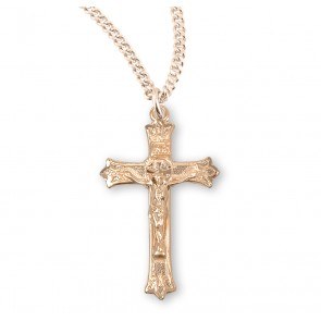 MEDIUM PLAIN POLISHED CRUCIFIX