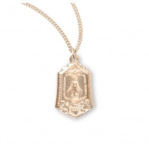 GS MIRACULOUS MEDAL WITH HEART AND DOVE
