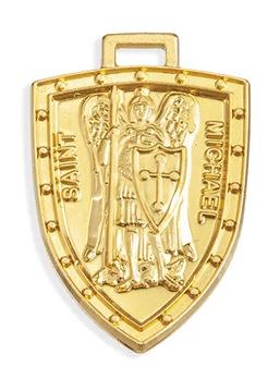 GS SHIELD ST. MICHAEL 18"