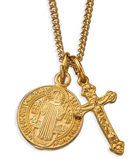 GS ST. BENEDICT W/ SM CRUCIFIX