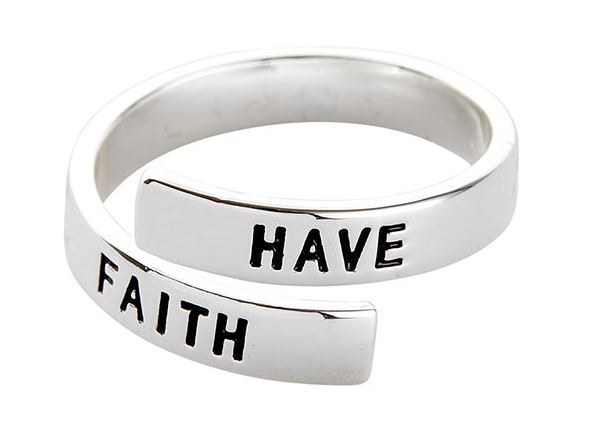 HAVE FAITH WRAPPED RING