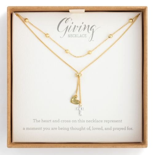 HEART/ CROSS NECKLACE