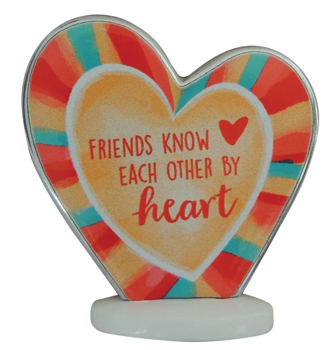 HEART PLQ FRIENDS KNOW