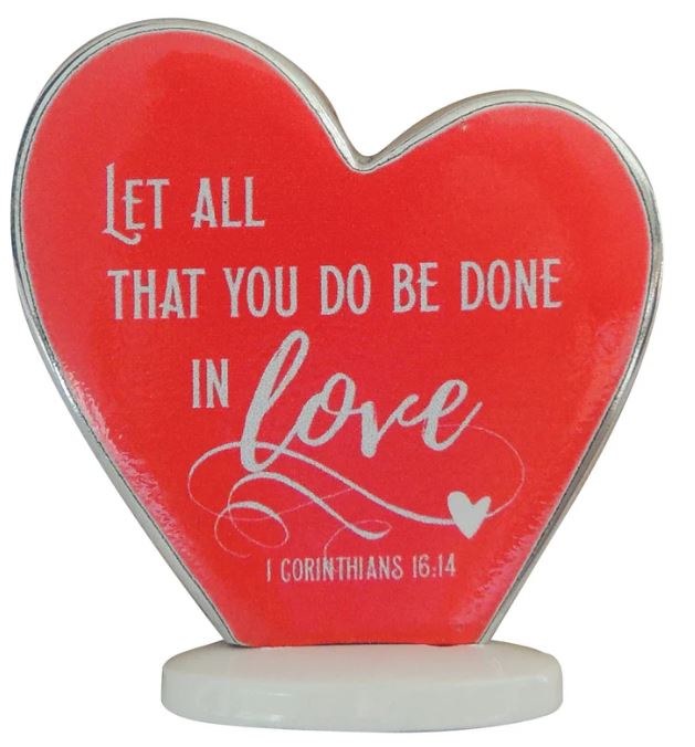 HEART PLQ LET ALL YOU DO