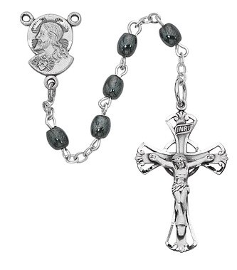 HEMATITE ROSARY