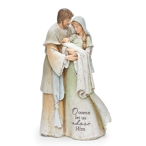 HEAVENLY BLESSINGS HOLY FAMILY STATUE