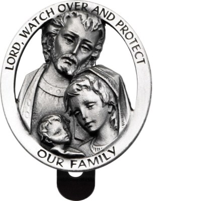 HOLY FAMILY VISOR CLIP