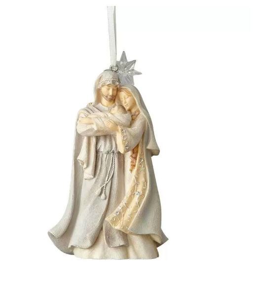 HOLY FAMILY WITH STAR ORNAMENT
