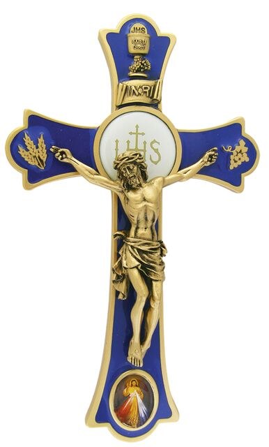 Divine Mercy Crucifix - with simple cross | Germany