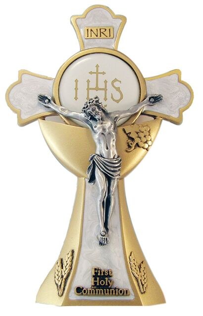 FIRST COMMUNION HOLY MASS CRUCIFIX