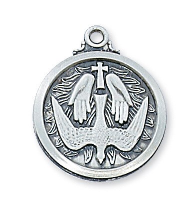 HOLY SPIRIT MEDAL 20&quot; CHAIN