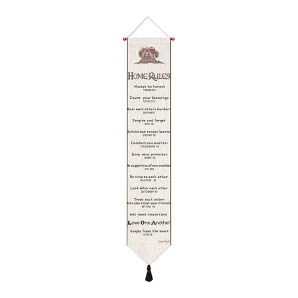 HOME RULES BELL PULL