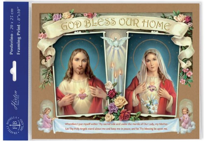 GOD BLESS OUR HOME PRINT
