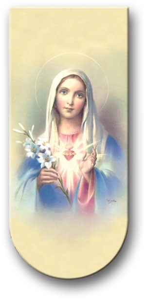 IMMACULATE HEART OF MARY MAGNETIC BOOKMARK