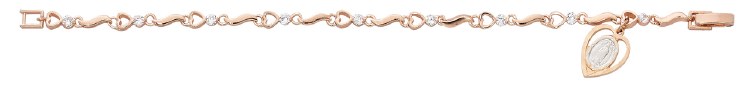 IMM ROSE GOLD HEART GUADALUPE