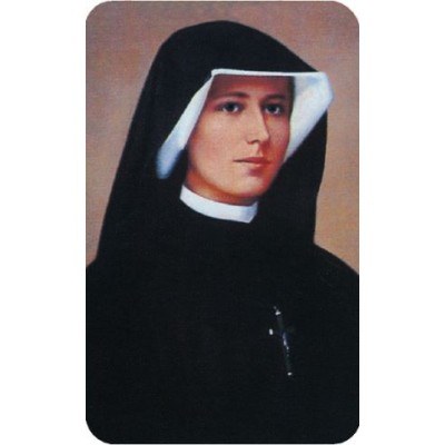 PRAYER TO OBTAIN GRACES THROUGH THE INTERCESSION OF ST FAUSTINA, WALLET SIZE