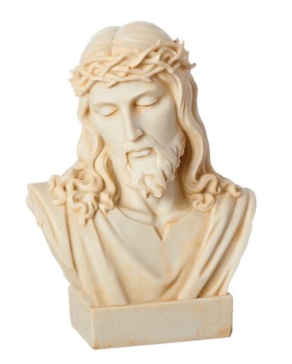 IVORY JESUS BUST