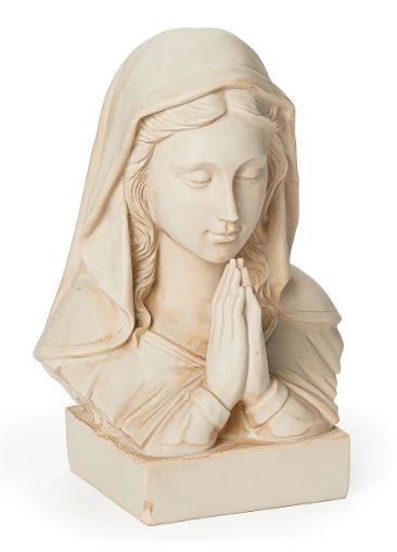 IVORY MARY BUST