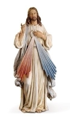 DIVINE MERCY STATUE 9.5"