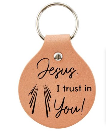 JESUS, I TRUST IN YOU KEY RING