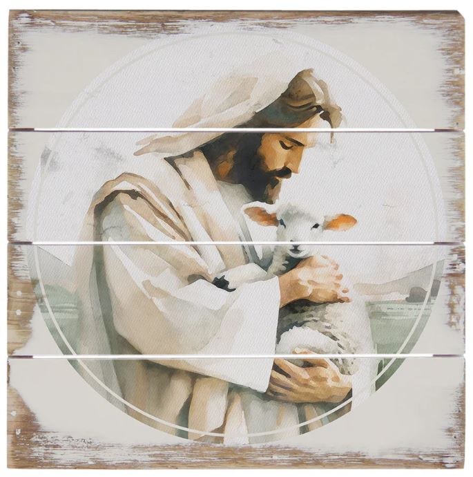 JESUS AND LAMB BLOCK
