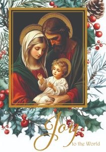 2025 JOY TO THE WORLD BOXED CHRISTMAS CARDS