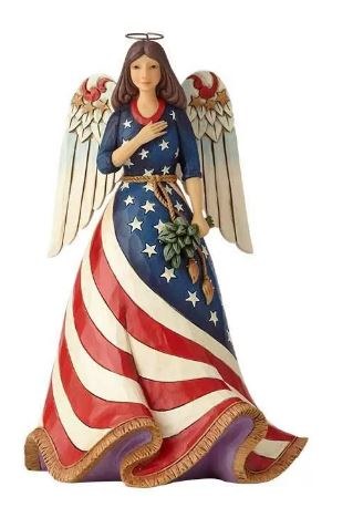 JIM SHORE PATRIOTIC ANGEL