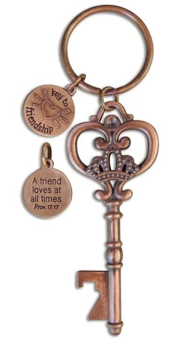 KEY TO FRIENDSHIP KEY RING