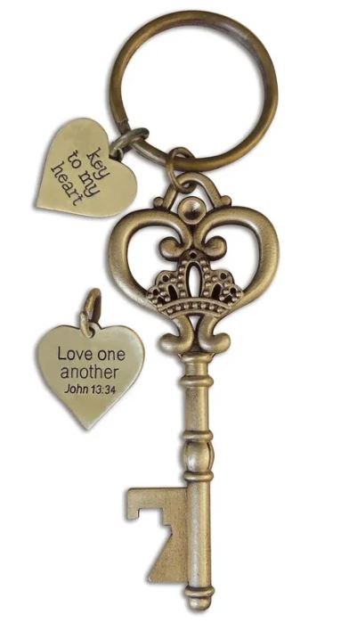KEY TO MY HEART KEY RING