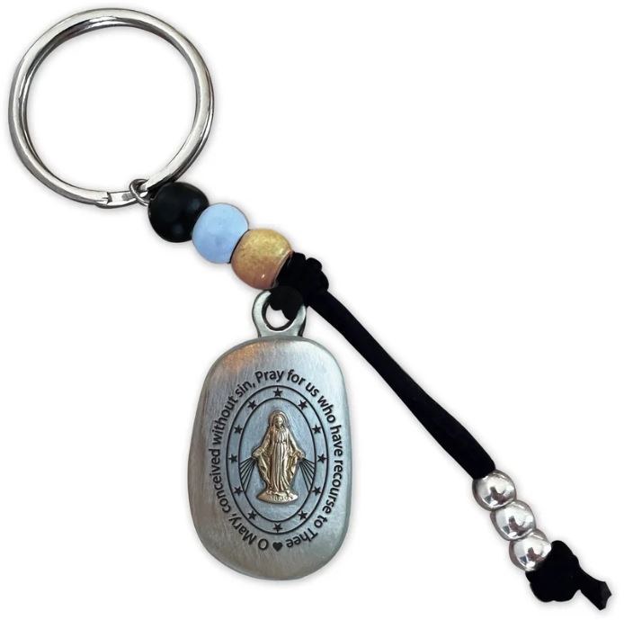 KEYCHAIN SOOTHING MIRACULOUS MEDAL