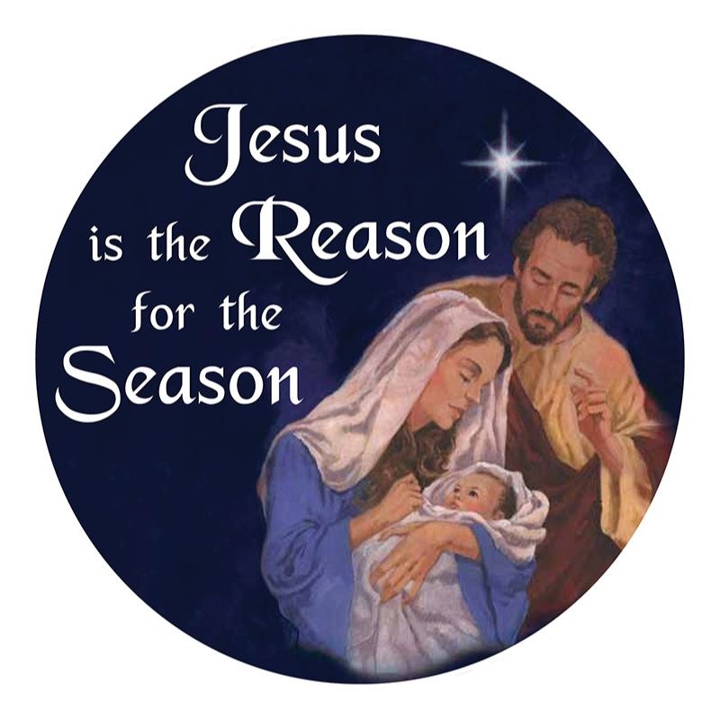 KEEP CHRIST IN CHRISTMAS AUTO MAGNET - Divine Mercy Gift Shop
