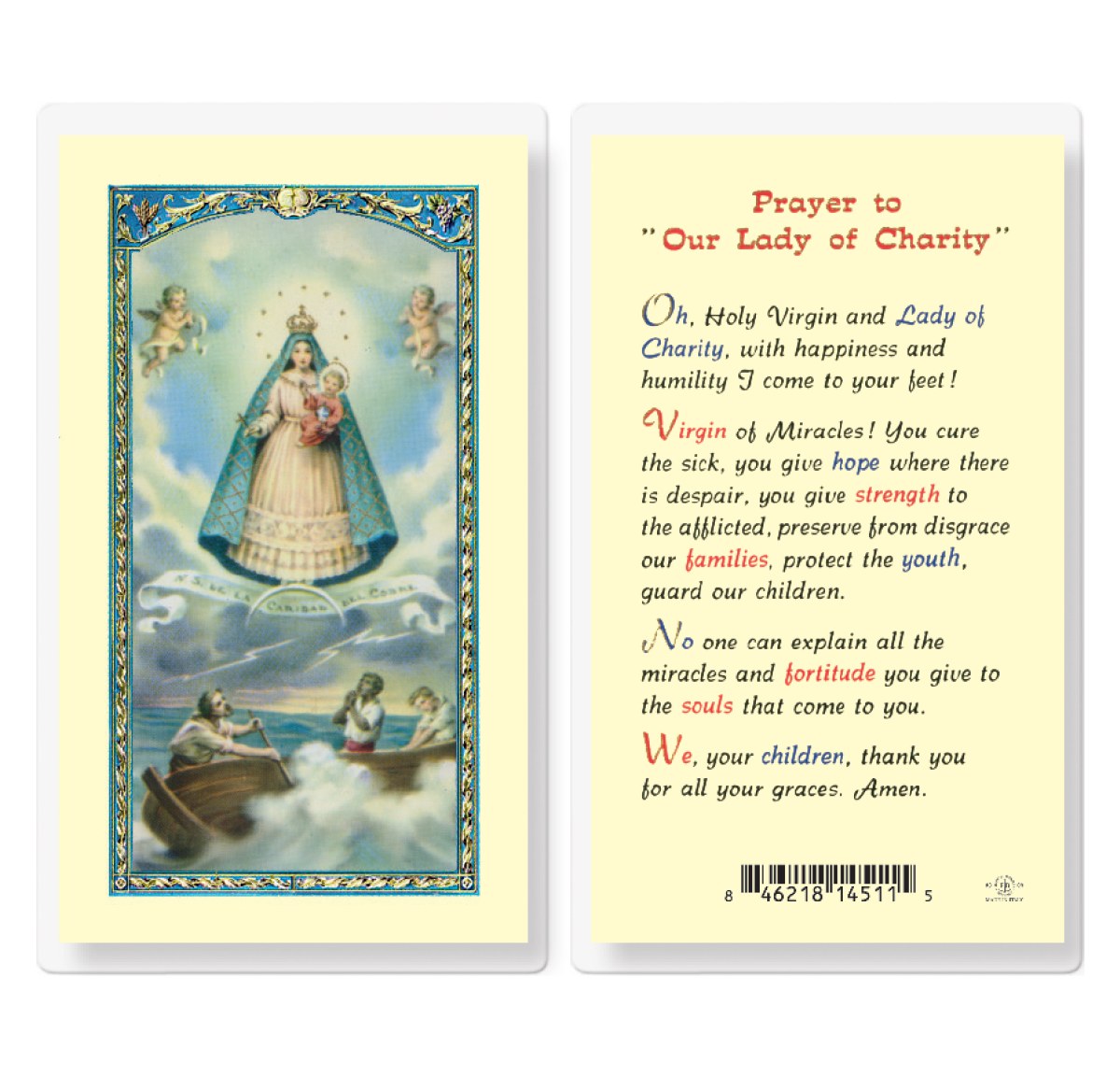 OUR LADY OF CHARITY - Divine Mercy Gift Shop