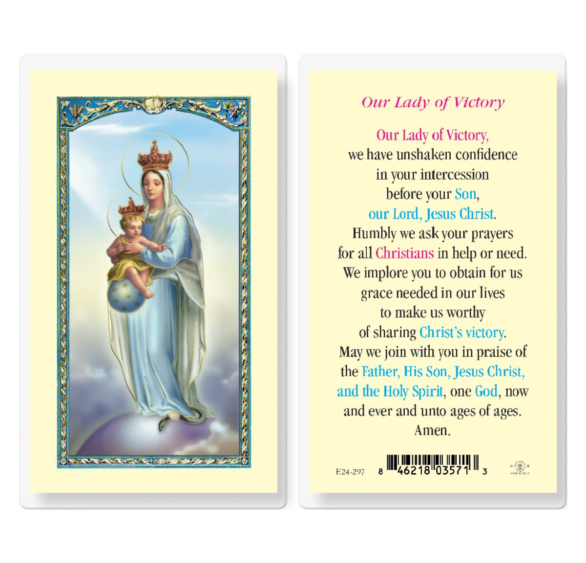 Ol Of Victory Pc - Divine Mercy Gift Shop